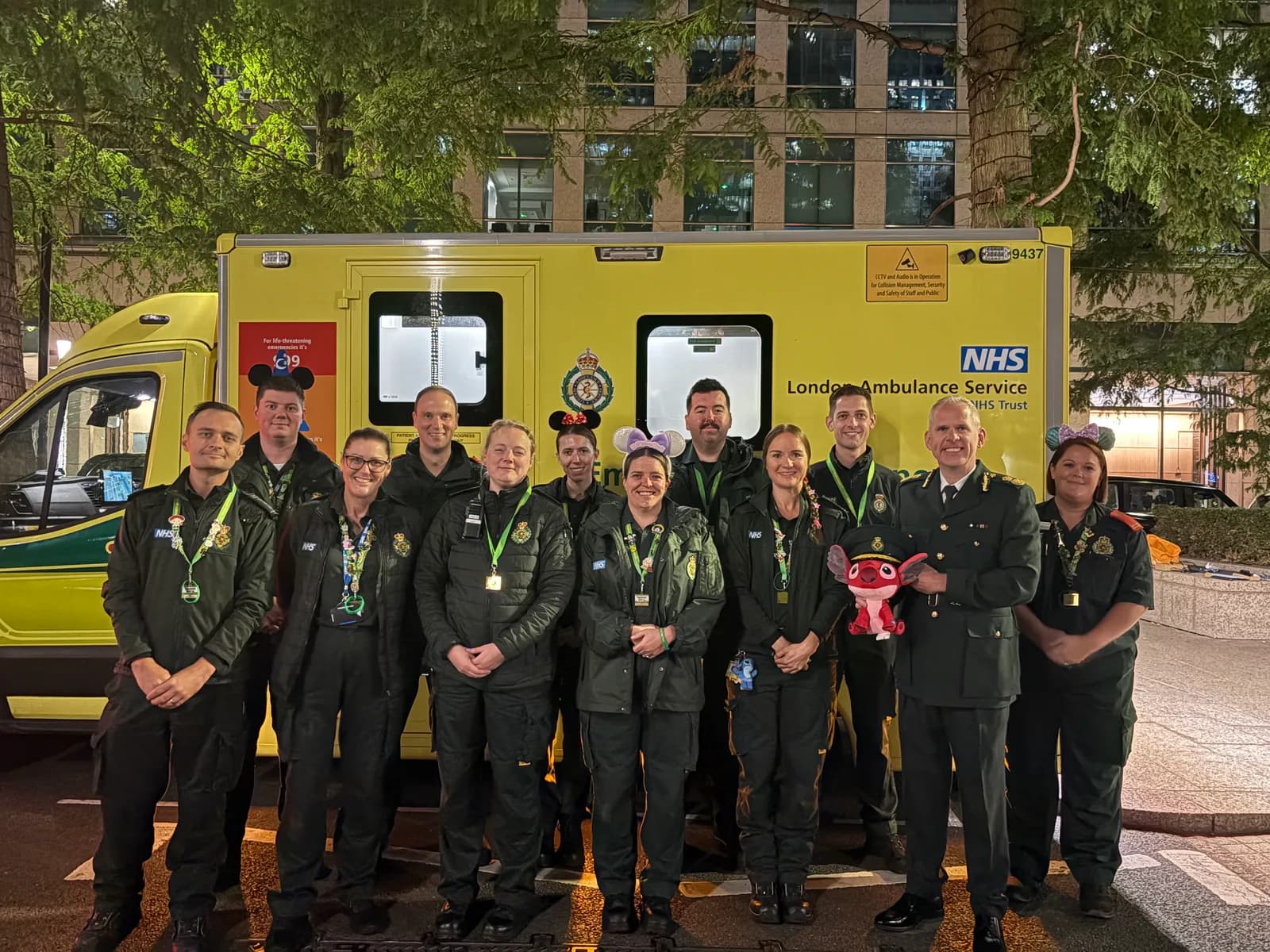 Crews attending Magical Taxi Tour