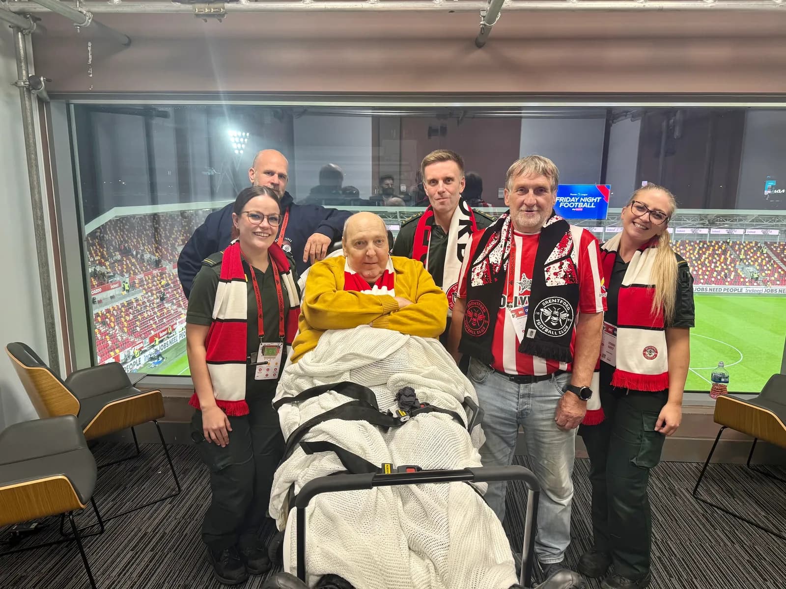 Paul and paramedic crews
